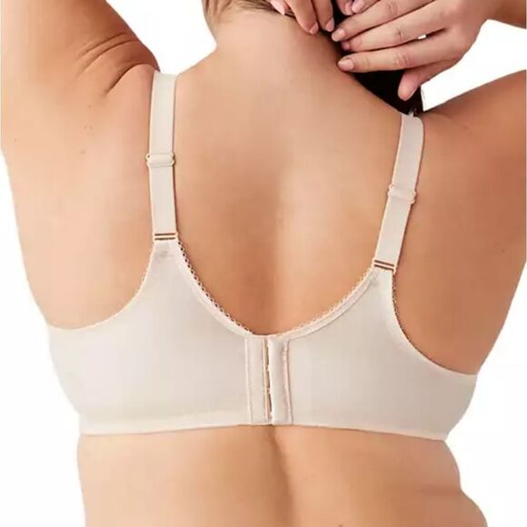 🐢 Wacoal Basic Beauty Underwire T-Shirt Bra 853192 42DD Sand Nude 5 - Picture 4 of 10